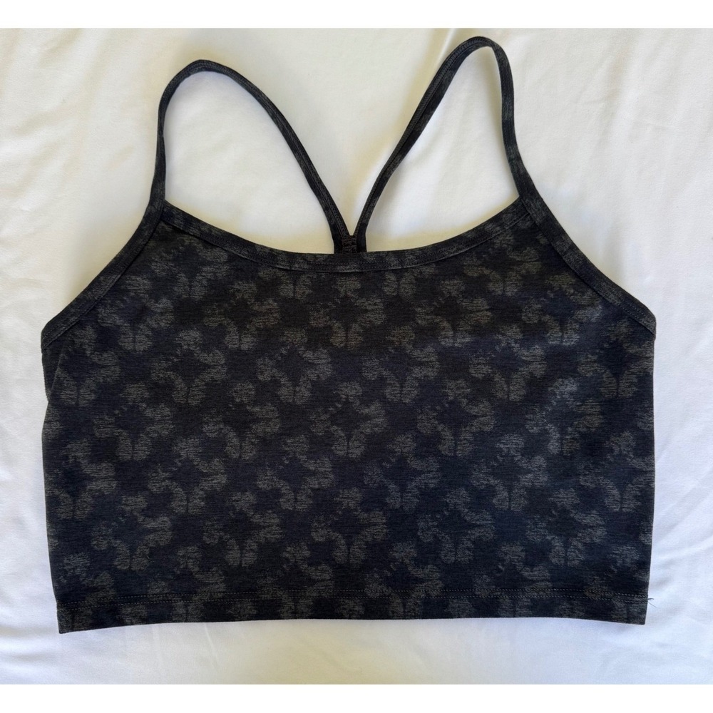OFFLINE by Aerie The Hugger Recharge Black Longline Bra Workout Top Size Large - Picture 4 of 9